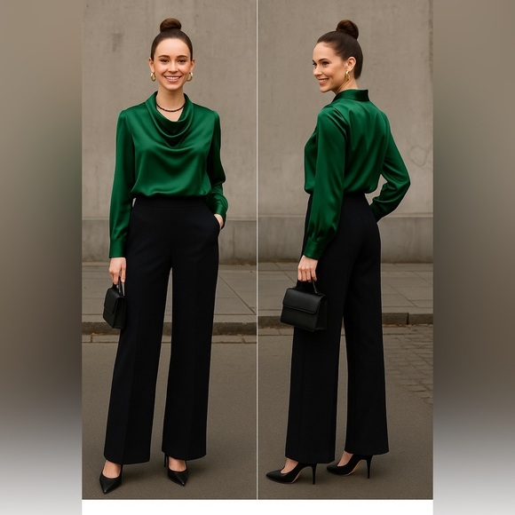 Marks & Spencer Pants - “Vintage St Michael by Marks & Spencer – Made in the UK”.
Wide leg size M